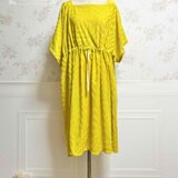 フリーサイズルームウェア【パイル・イエロー】