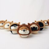 【受注製作】 2026年干支(午) 馬になりきるまゆ柴犬・パグ・キャバリア各種　単品ページ　羊毛フェルト