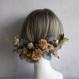 木の実のバックカチューシャ