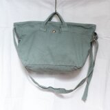 舟形ジップトートバッグ【2025秋冬限定カラー・銀鼠】(VC-39)