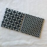 「刺し子｣コースター2枚セット