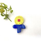（一点物） colorful iro flower／brooch