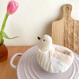 小鳥の鍋つかみ＊チューリップピンク