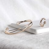 【期間限定】【秋の福袋 No.2】diagonal イヤーカフ&バングル　セット