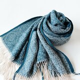 手織りカシミヤシルクストール【珠華＊06】