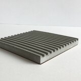 コンクリートコースター　ストライプ　-コンクリート/モルタル/セメント雑貨-