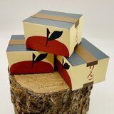 大きなりんご箱ペーパークラフトキット　