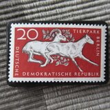 ドイツ　アイペックス　切手ブローチ10593