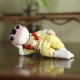 修行せずダラけちゃった山伏衣装のカエル