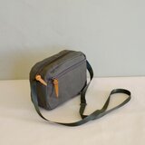 パラフィン帆布のミニショルダー/カーキ