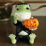 ハロウィンでお菓子を食べ尽くすために現れたモンスターカエル：フランケロンシュタイン
