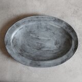 オーバルプレート朝もや A