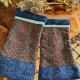 ギフト ネックウォーマー アームウォーマー set / クリスマス プレゼント 贈り物 マフラー 手袋 ウール 編み物