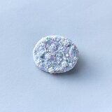 白昼夢　HAKUCHUMU  オーバル型手刺繍ブローチ