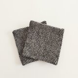 ツイル柄コースター