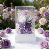 花飾り 玄関に飾る バラ 薔薇 ローズ この瞬間 プリザーブドフラワー アレンジメント ドライフラワー 結婚祝い 記念日