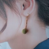 〈受注作成〉　レース編みのピアス