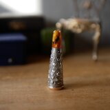 純銀　スズラン　すずらん　鈴蘭　葉巻ホルダー　チェルート　フランスアンティーク　アンティークのある暮らし