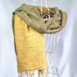 真綿紬☆マートル染め