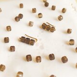 タテでもヨコでも使える: スモーキークォーツ