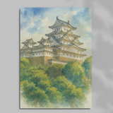 日本絶景ポストカード｜姫路城（兵庫県）｜日本製｜飾り・贈り物・日記・インテリア