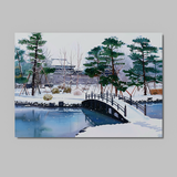 日本絶景ポストカード｜金沢城（石川県）｜日本製｜飾り・贈り物・日記・インテリア