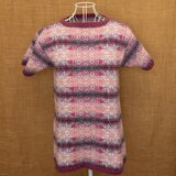 フェアアイルのチュニック紅