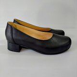 ◇3cmヒール◇フォーマル◇外反母趾◇足に馴染む本革◇軽く履きやすい◇大人可愛い革靴◇ブラック◇