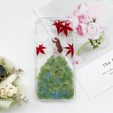 押し花ケース、iphone17、Galaxy S25、Google pixel 10 、Xperia 1 VII