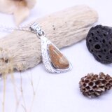 レオパードスキンジャスパーのペンダントトップ