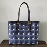 ジャガード織りトートバック大容量(グラフィック柄)