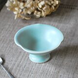 デザート皿　ペールグリーン