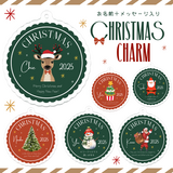 【クリスマスオーナメント（名入れキーホルダー）】サンタ クリスマスツリー 雪だるま ケーキ クリスマスプレゼント