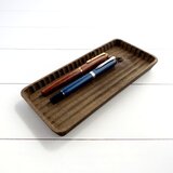 栗のペントレイ　栗渋染め