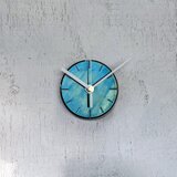 ひかりを楽しむ掛け時計〈月光〉9cm｜ちいさなアート時計｜クリスマスギフト・新築祝いに｜輝きを与える光のインテリア｜No.7