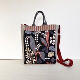 2wayショルダー　トートバッグ　庭のすずらん