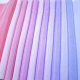 C-06）正絹胴裏（着物の裏地）　手染め　12色12枚　はぎれセット　ピンクパープルグラデーション　つまみ細工用布