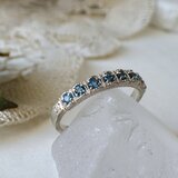 ブルートパーズロンドンのＳＶリング