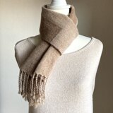 【手織り】ラムウールのマフラー・送料無料・