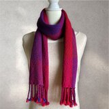 【手織り】ウールのマフラー・送料無料・