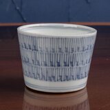 古伊万里 染付 暦文蕎麦猪口 江戸後期