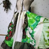 着物リメイク　オフトォンスカート　Chapter2 001