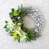 クリスマスローズリース