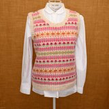 ピンクのベスト