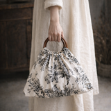 既製品じゃない、物語を持つバッグ。 トワルドジュイ × ウッドリング｜ラフで上品な一点もの