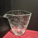 花吹雪の片口〜手彫りガラス〜