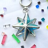 Octagram charm/ BLUE