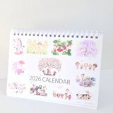 HagiMiyo2026卓上カレンダーB6