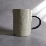 マグカップ　アイボリーとネイビー B