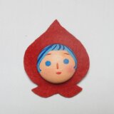 ブローチ【赤ずきん】B